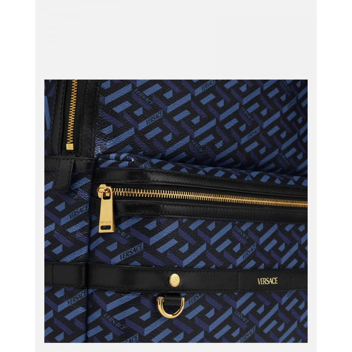 Рюкзак Versace La Greca Signature синий Рюкзак Versace La Greca Signature синий