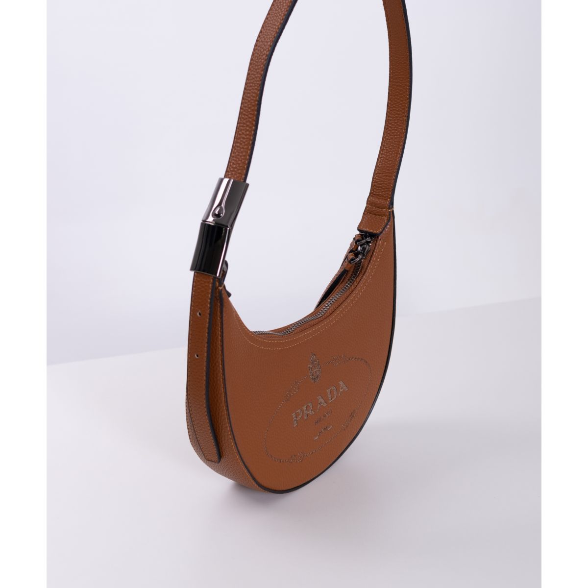 Дамская сумка Prada Cognac Nappa Leather Дамская сумка Prada Cognac Nappa Leather